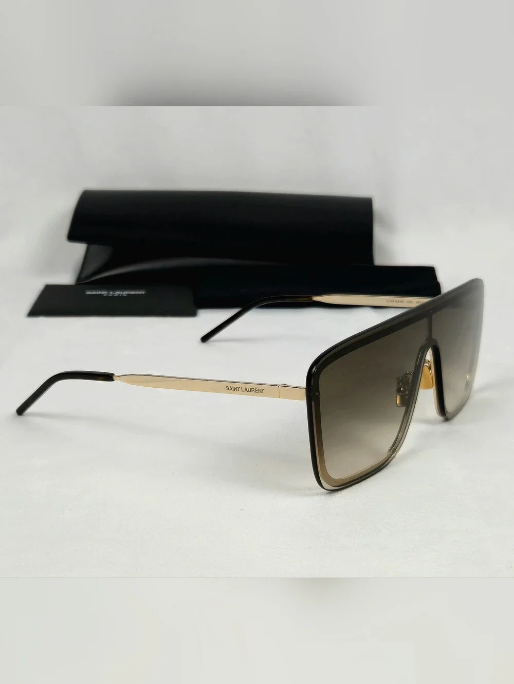 Saint Laurent SL364 MASK Shield Sunglasses Complete Set